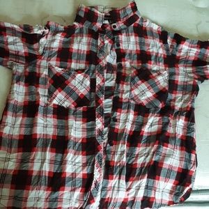 Plaid button up
